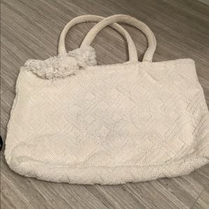 Isola off white tote bag
